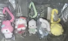 サンリオキャラクターズ カラフル　カラビナ　マスコットチャーム