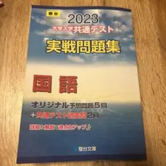 大学入学共通テスト実戦問題集 国語2023