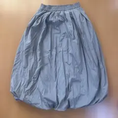 GU バルーンロングスカート S バブルヘムミディスカート