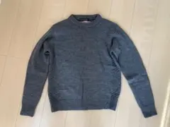 NANO UNIVERSE グレー クルーネックセーター