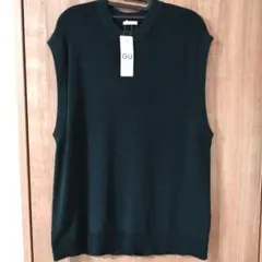 新品未使用　GU ニットベスト M