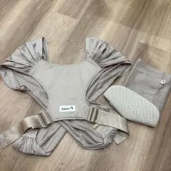 【美品】Konny 抱っこひも　フレックスエアーメッシュ ベージュ　XS-XL