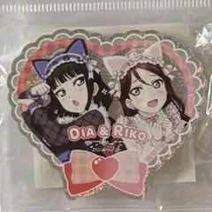 ラブライブ サンシャイン スクフェス アニーク バッジ 桜内莉子 黒澤ダイヤ