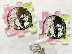 鬼滅の刃 峠呼世晴原画展 つながるアクリルパズルコレクション 妓夫太郎 堕姫