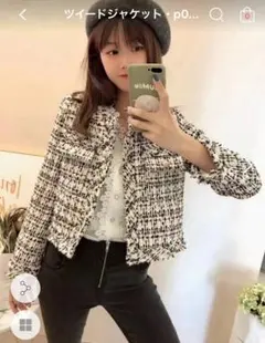 dholic ツイードジャケット