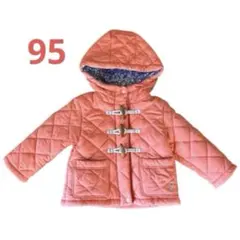 ❤️美品❤️コート　上着　ピンク　95　ニットプランナー