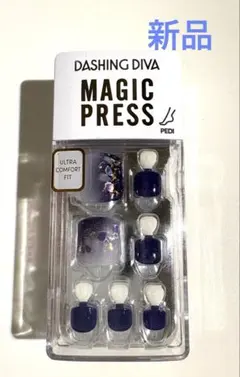 新品　DASHING DIVA マジックプレス　フットネイル　パーティナイト