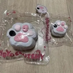 yoyosquishy スクイーズ ぷにぷに肉球 ごまミルク