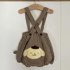 BREEZE ポムポムプリン サロペット かぼちゃパンツ ブルマ 70