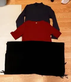 UNIQLO ユニクロ　レディース　セーター　カシミアマフラー　3点セット