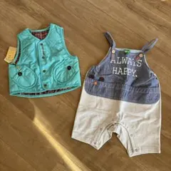 RAG MART ラグマート ベスト ロンパース 90