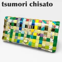 tsumori chisato CARRY 長財布 エポネコメッシュ　かぶせのサムネイル