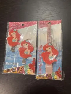 Disney Princess アリエル ヘアクリップ 2個セットのサムネイル