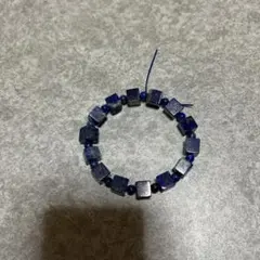 ラピスラズリ　染め色一切無し　格安　ブレスレット