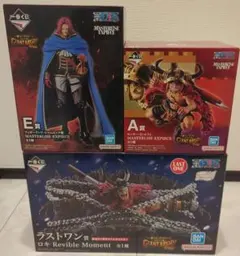 一番くじ ワンピース D賞 ドリー E賞シャムロック聖 ラストワン賞 ロキ