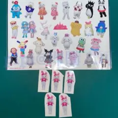 ⑤ マイメロ クリアステッカー ピューロランド バラ売り セット