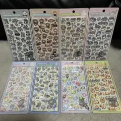 正規品 ボンボンドロップシール　アニマル　動物　8個セット　クーリア