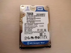 ハードディスク 2.5インチ 750GB WD