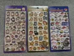ボンボンドロップシール　和柄　３点セット