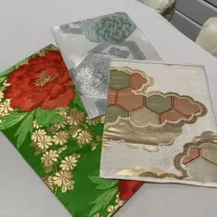 リメイクジュエ753★帯リメイク★テーブルランナー★タペストリー★彩りセット3枚