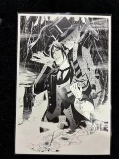 黒執事展 シエル セバスチャン ブラックレーベル ポストカード - メルカリ