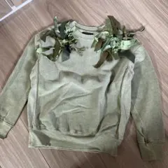 ゴートゥーハリウッド 度詰め裏毛 メニーリボン スウェット 140/130