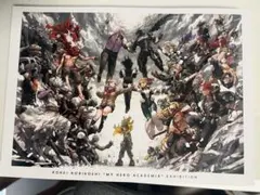 僕のヒーローアカデミア 原画展 B2ポスター キービジュアル ヒーローVS
