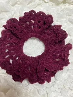 フリルシュシュ　ワインレッド② プリンセスモール　冬