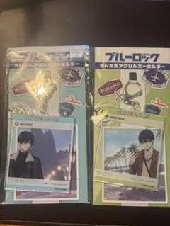 ブルーロック SNS風 アクリルキーホルダー 糸師凛 潔世一