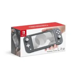 Nintendo switchライト グレー本体（箱、充電器あり）