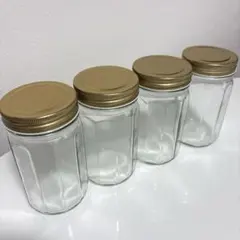 はちみつ空瓶（中）4個セット