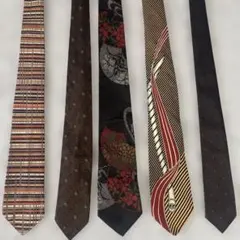 L メンズネクタイ まとめ売り 5本セット