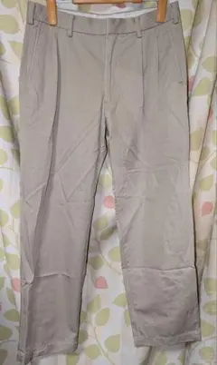 UNIQLO ユニクロ ノータック チノパンツ ベージュ M
