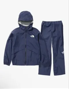 THE NORTH FACE レインスーツ(上下セット) ネイビー140cm