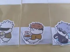 呪術廻戦　プラザ　五条　虎杖　ステッカー　シール