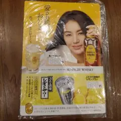 井川遥　サントリー 角ハイボール 販促用POP　A4サイズ