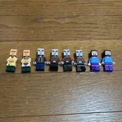LEGO マインクラフト ミニフィグ正規品8体セット！