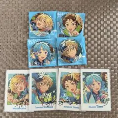 あんスタ　Ra*bits 10周年　缶バッジ　ぱしゃっつ　なずな　友也　創　光