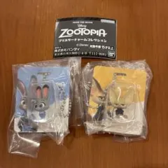 新品【ZOOTOPIAズートピア】ブリスターチャームコレクション　2点セット