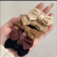 リボン ヘアゴム ヘアアクセサリー 5個セット まとめ売り プチプラ