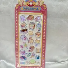 レトロ可愛い！！【食べ物】アクリルシール✨キラキラステッカー✨