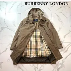 バーバリーロンドン✨ダウンライナー付 ステンカラーコート ノバチェック 4way