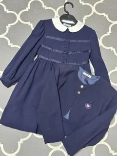 ファミリア フォーマルワンピース ジャケット セット 120cm