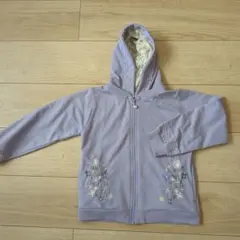 axes femme kids 薄紫 フード付き トレーナー