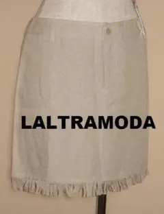 ◎未使用◎【LALTRAMODA】フリンジスカート 40のサムネイル