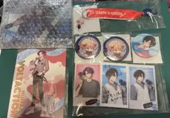 VOLTACTION 長尾景、アクリルブロック缶バッジポストカードブレスレット