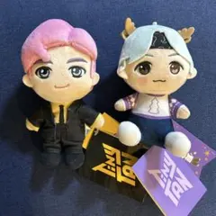 TinyTAN BTS RM SUGA マスコット 2体セット