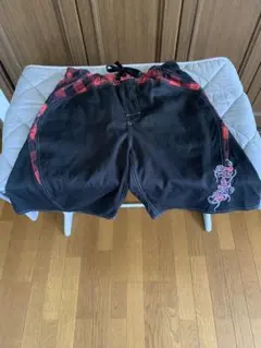 ⭐*⭐様 オニール 黒/赤 チェック柄 水着 L size