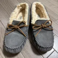 新品未使用UGG DAKOTA アグ ダコタ モカシン ミントグリーン 24cm