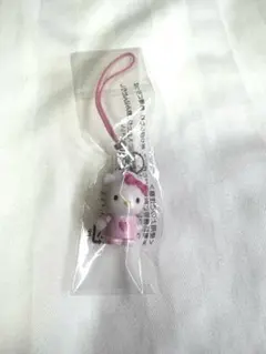激レア☆ハローキティ ストラップ☆ピンクバージョン☆2001 - メルカリ